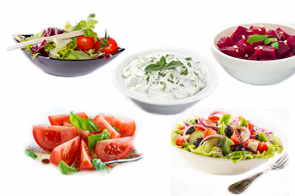 Salate uz razne vrste jela
